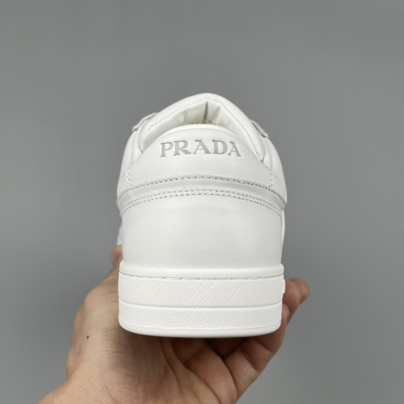 Prada Downtown Leather Sneakers - PerfectKickZ