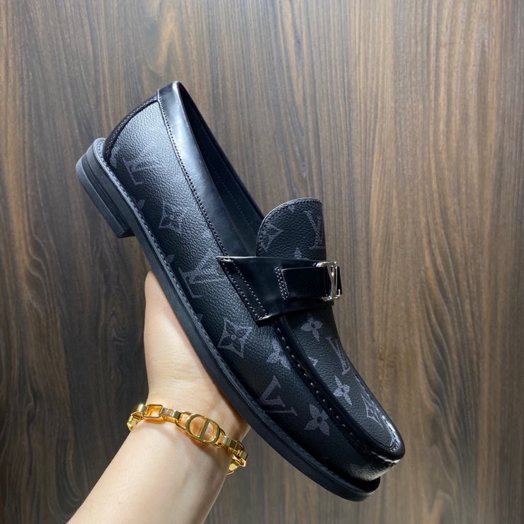 Louis Vuitton Major Loafer(Black) - PerfectKickZ