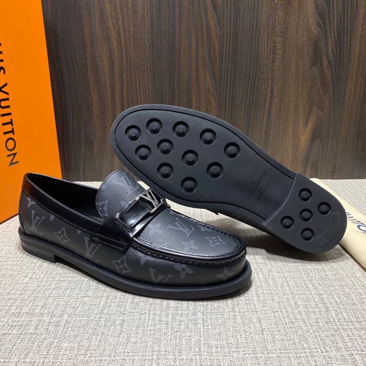 Louis Vuitton Major Loafer(Black) - PerfectKickZ