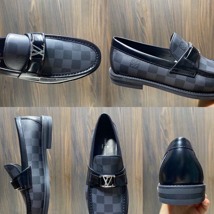 Louis Vuitton Major Loafer(Black) - PerfectKickZ