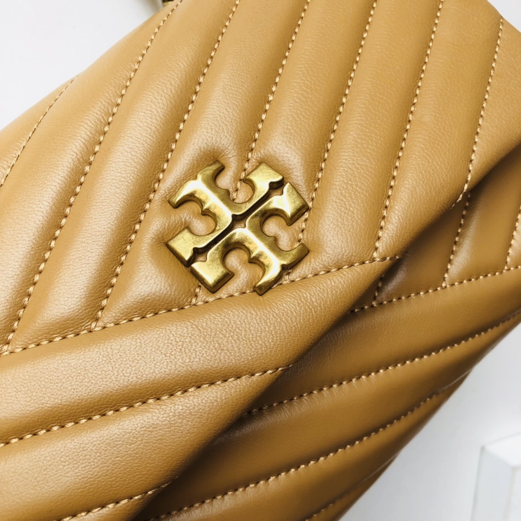 ToryBurch Kira Chevron Convertible Shoulder Bag(22.5-15-8cm)  TB316S90452 - PerfectKickZ
