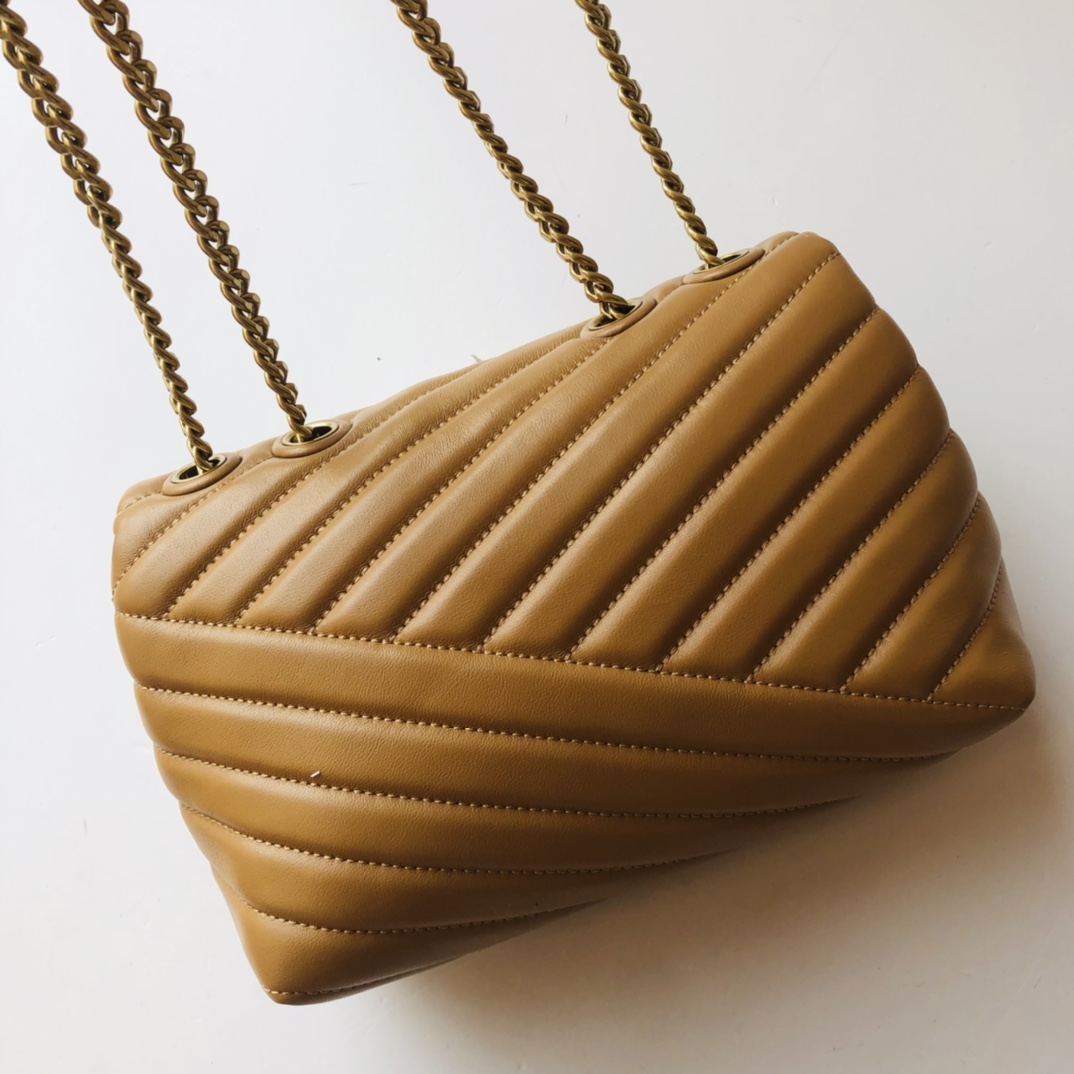 ToryBurch Kira Chevron Convertible Shoulder Bag(22.5-15-8cm)  TB316S90452 - PerfectKickZ