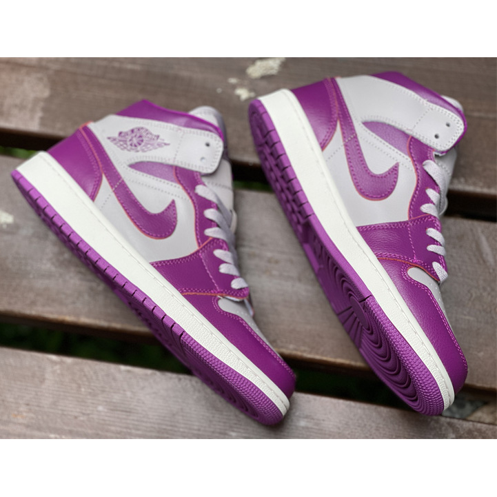 Air Jordan 1 Mid Magenta Sneaker    BQ6472-501 - PerfectKickZ