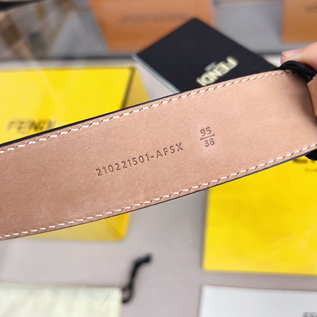 Fendi Leather Belt  - PerfectKickZ