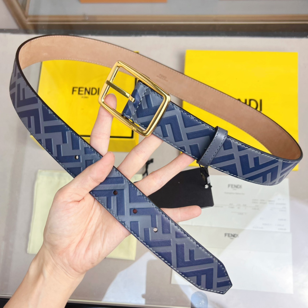 Fendi Leather Belt  - PerfectKickZ