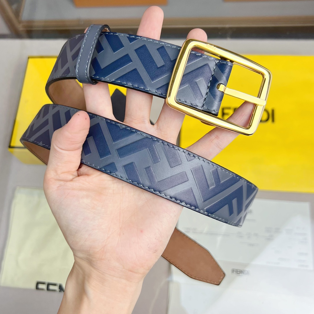Fendi Leather Belt  - PerfectKickZ