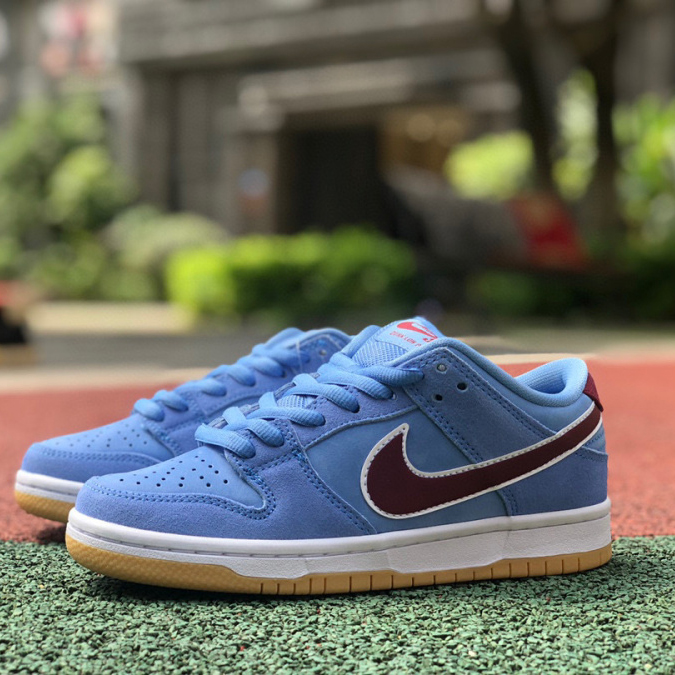  Nike SB Dunk Low PRM Phillies Sneakers   DQ4040-400 - PerfectKickZ