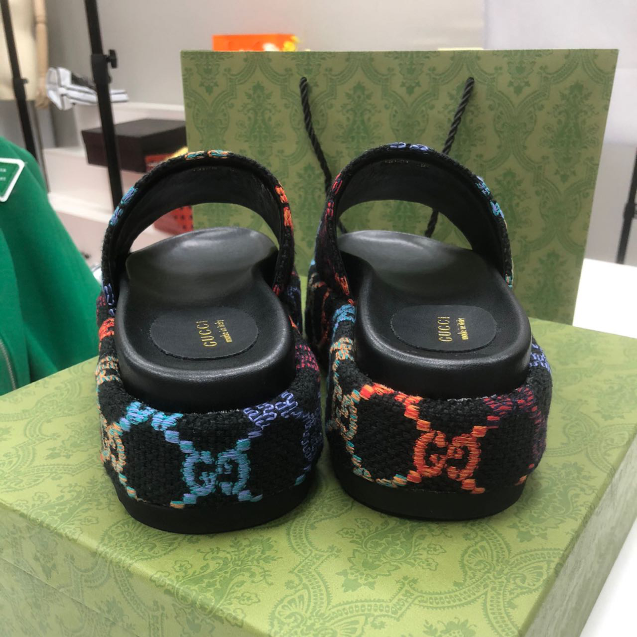 Gucci Platform Slide Sandal - PerfectKickZ