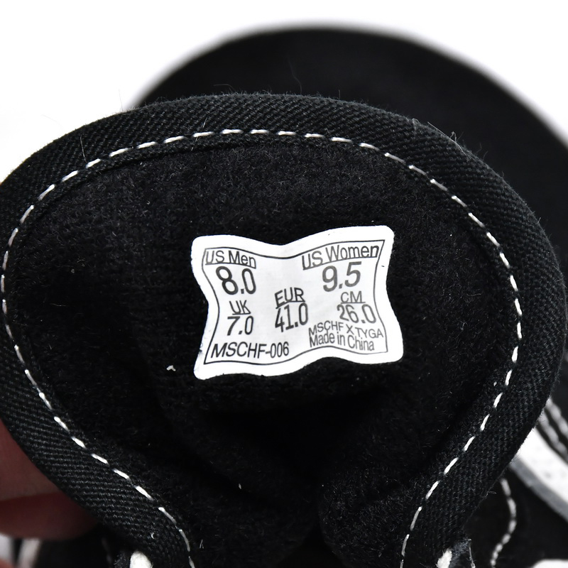 Tyga x Mschf Wavy Baby Black Sneaker   MSCHF-006 - PerfectKickZ