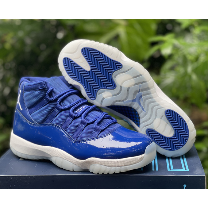 Air Jordan 11 Retro Low ''Legend Blue'' Sneaker   AT7802 115 - PerfectKickZ