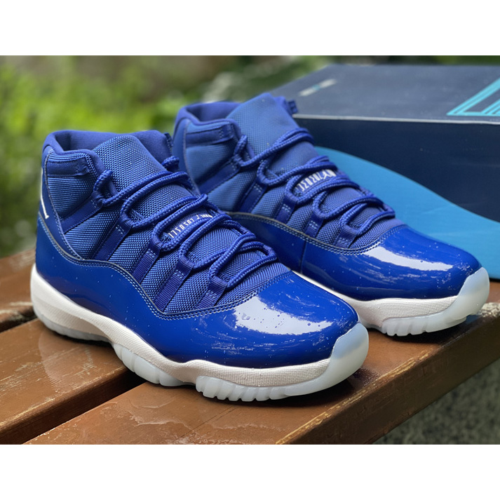 Air Jordan 11 Retro Low ''Legend Blue'' Sneaker   AT7802 115 - PerfectKickZ