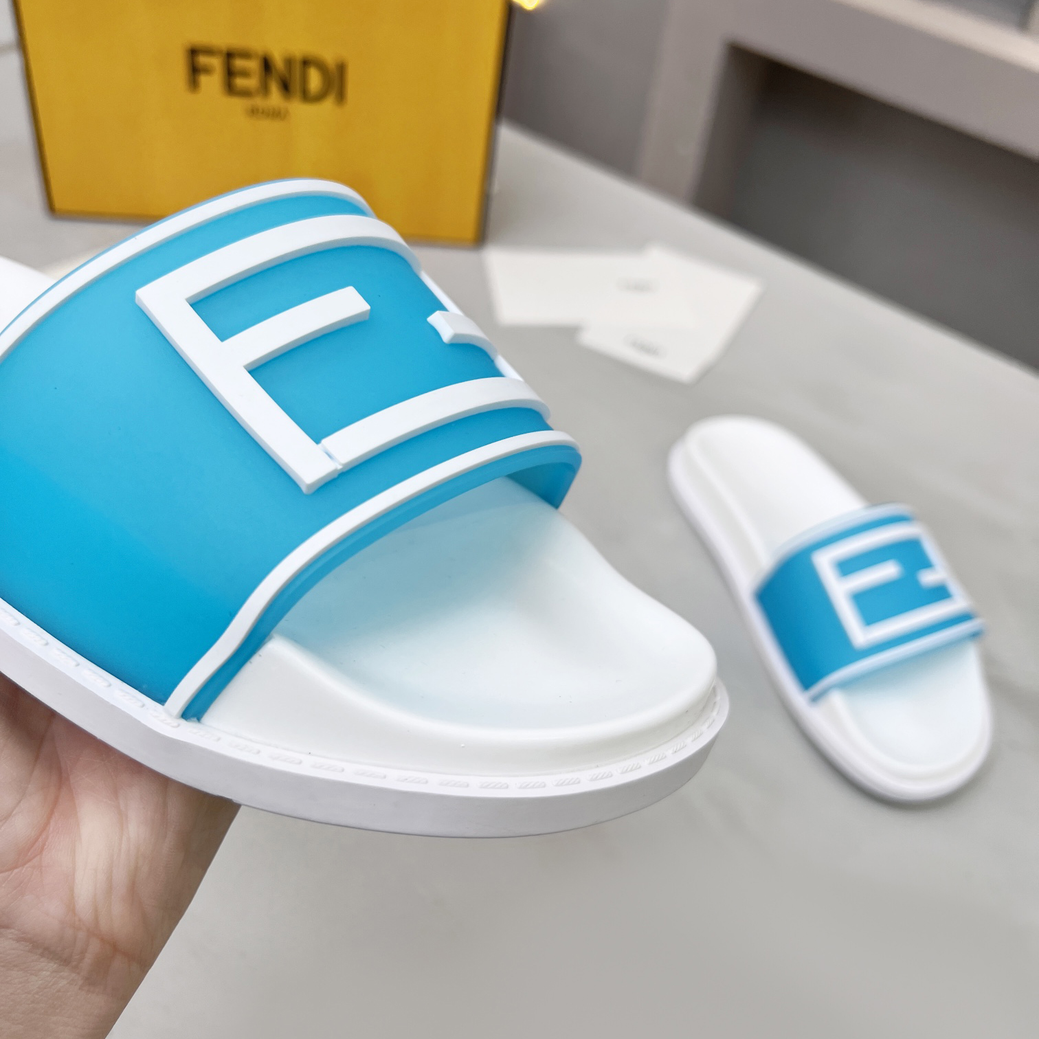 Fendi Baguette Slides - 