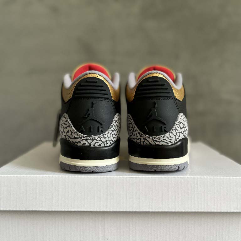 Jordan 3 Retro Black Gold  Sneakers  CK9246-067 - PerfectKickZ