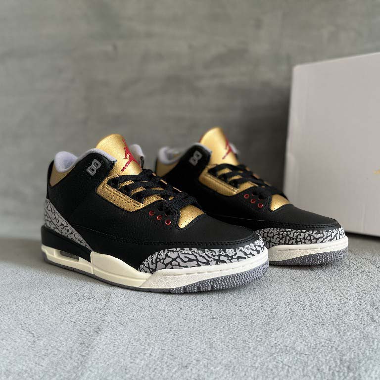 Jordan 3 Retro Black Gold  Sneakers  CK9246-067 - PerfectKickZ