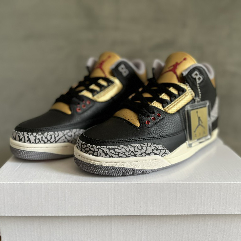 Jordan 3 Retro Black Gold  Sneakers  CK9246-067 - PerfectKickZ