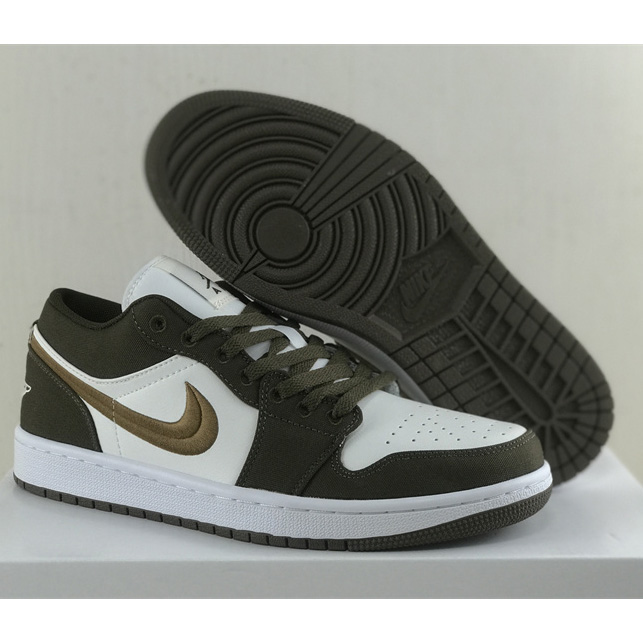  Air Jordan 1 Low SE WMNS “Light Olive”  Sneaker     DV0426-301 - PerfectKickZ
