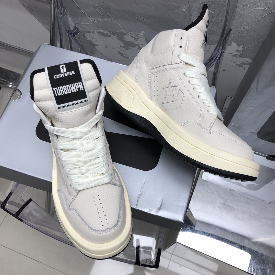 Rick Owens Converse X Drkshdw Turbowpn Sneakers - PerfectKickZ