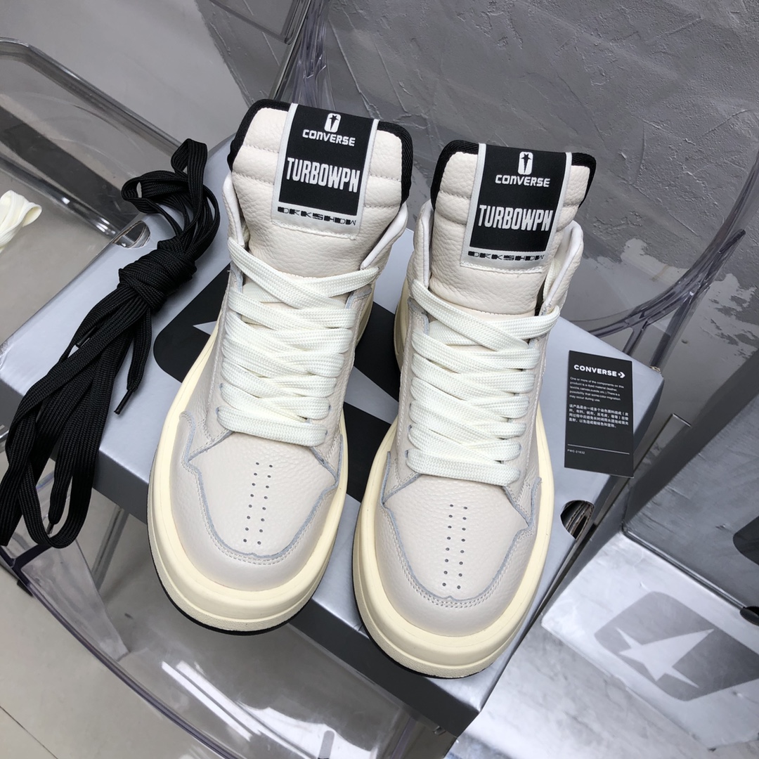 Rick Owens Converse X Drkshdw Turbowpn Sneakers - PerfectKickZ