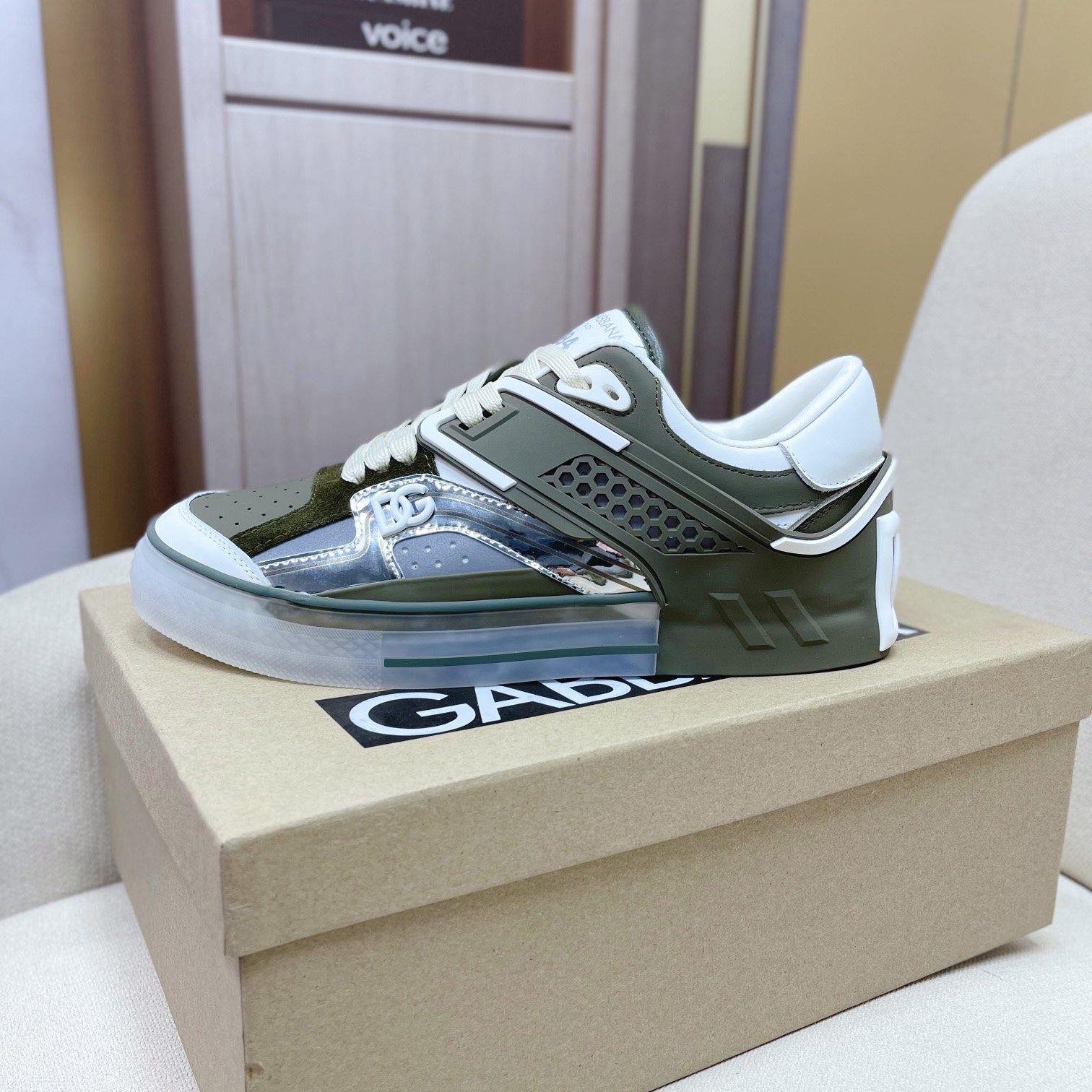 Dolce & Gabbana Calfskin Custom 2.Zero Sneakers - PerfectKickZ