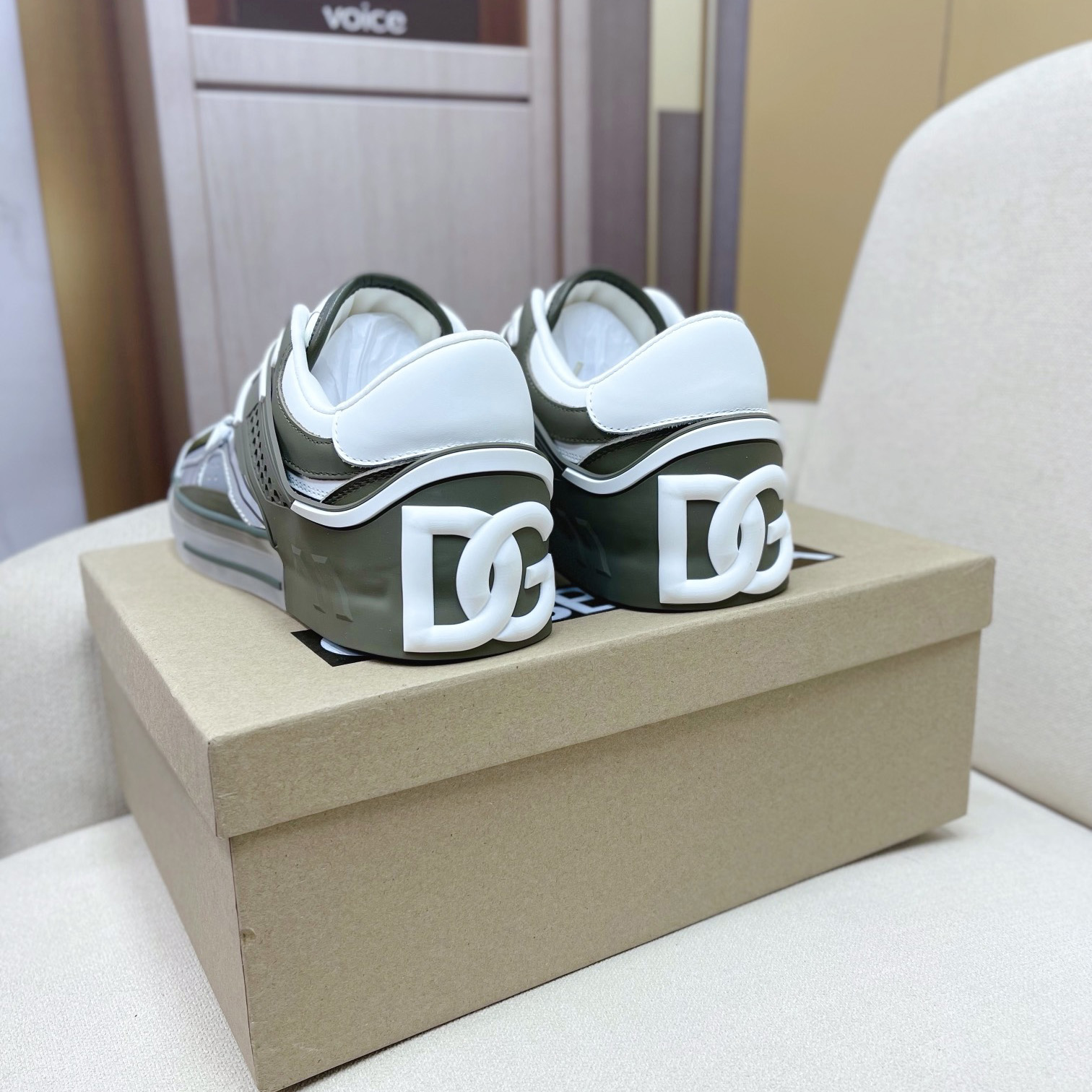 Dolce & Gabbana Calfskin Custom 2.Zero Sneakers - PerfectKickZ