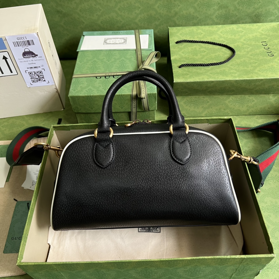 Adidas x Gucci Mini Duffle Bag(31.5-18-15.5cm) - PerfectKickZ