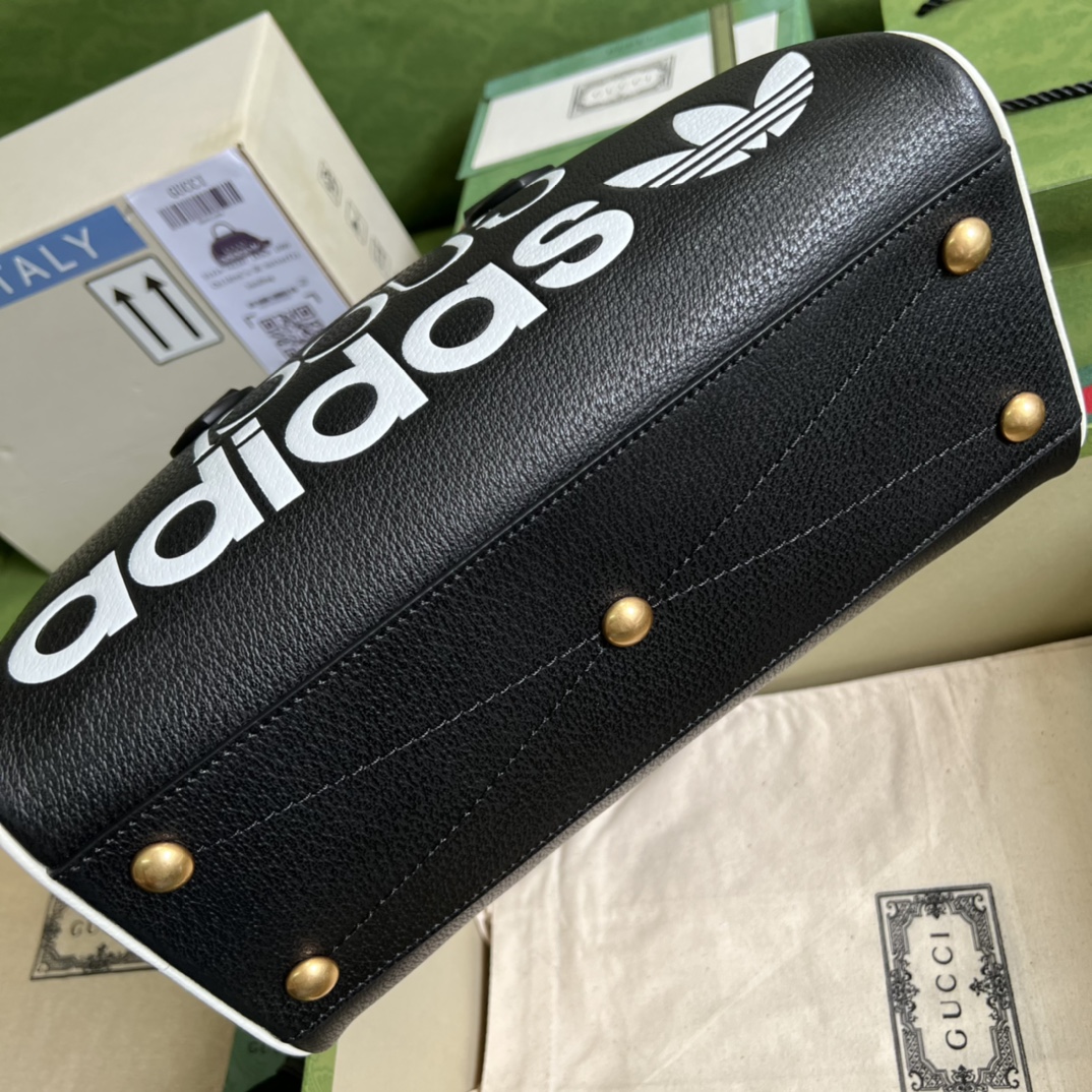 Adidas x Gucci Mini Duffle Bag(31.5-18-15.5cm) - PerfectKickZ