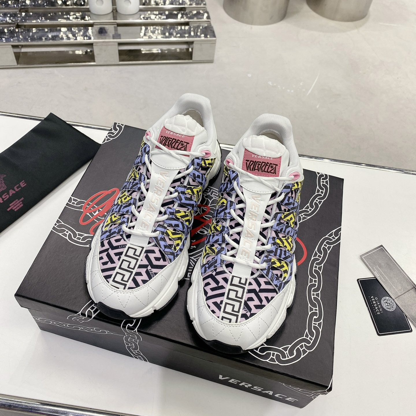 Versace Trigreca Sneakers  - PerfectKickZ