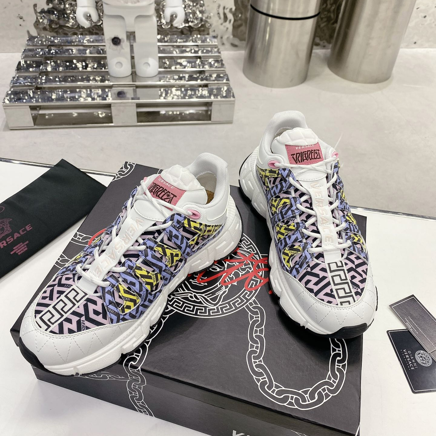 Versace Trigreca Sneakers  - PerfectKickZ