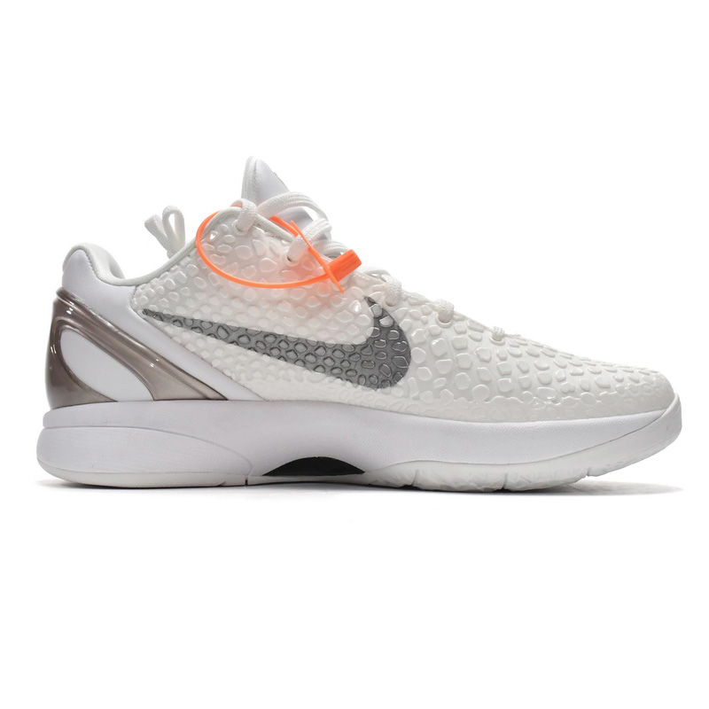 Nike Zoom Kobe VI PE White Sneaker    S96904-100 - PerfectKickZ