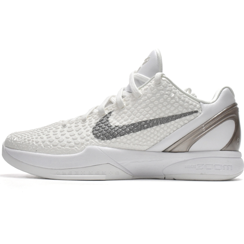 Nike Zoom Kobe VI PE White Sneaker    S96904-100 - PerfectKickZ