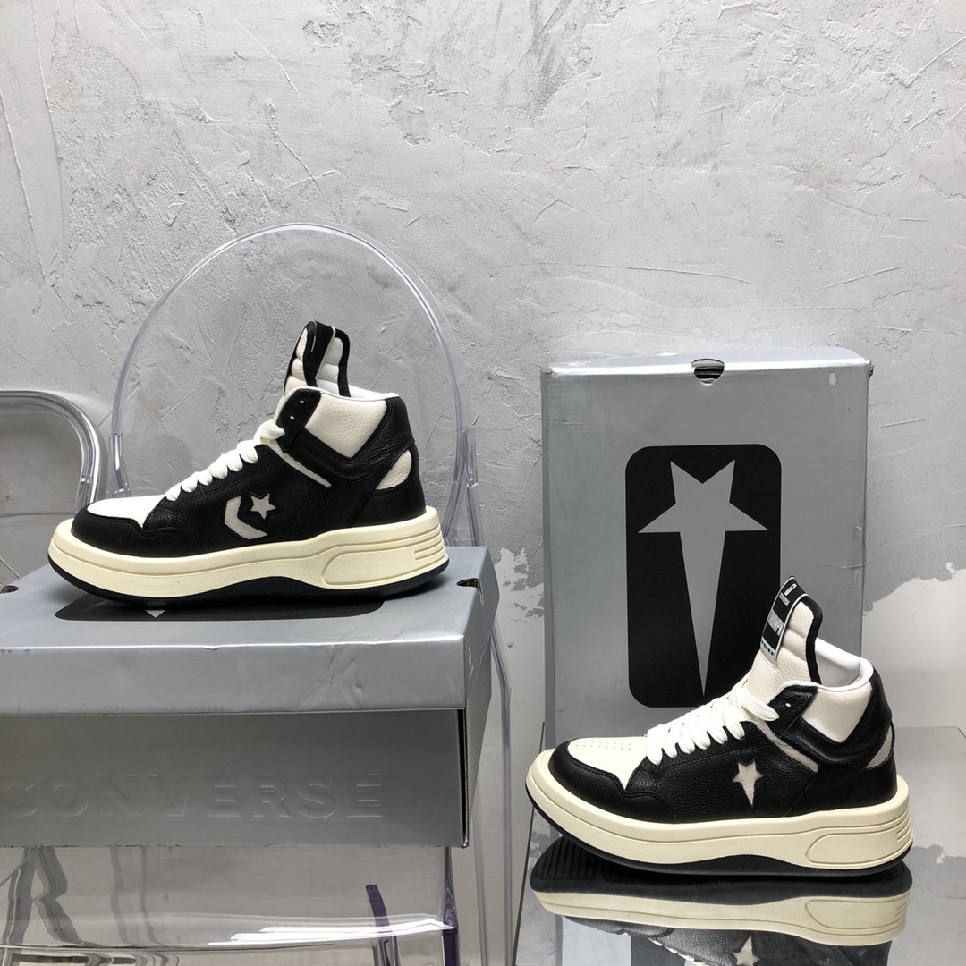 Rick Owens Converse X Drkshdw Turbowpn Sneakers - PerfectKickZ