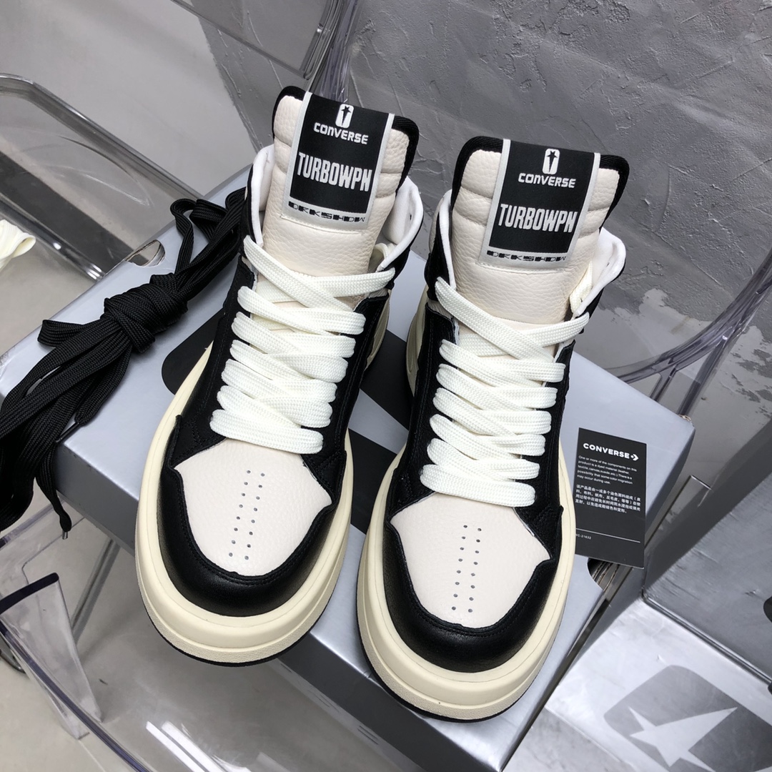 Rick Owens Converse X Drkshdw Turbowpn Sneakers - PerfectKickZ