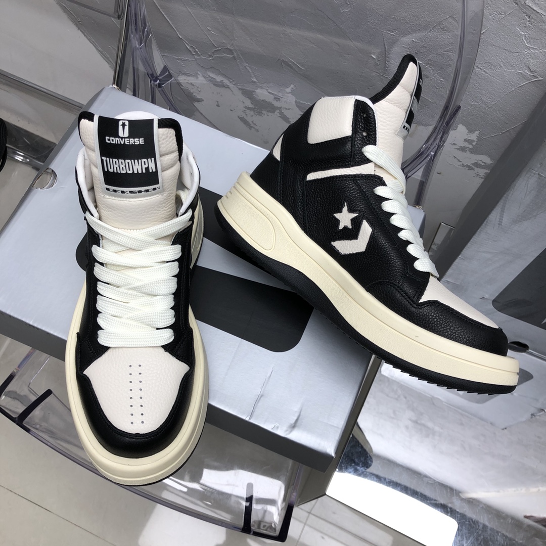 Rick Owens Converse X Drkshdw Turbowpn Sneakers - PerfectKickZ