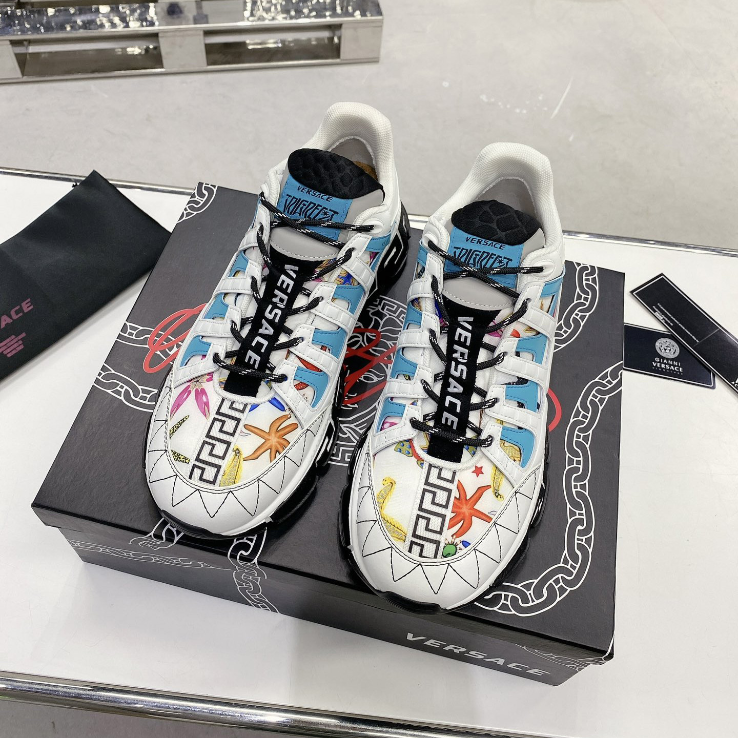 Versace Trigreca Sneakers  - PerfectKickZ