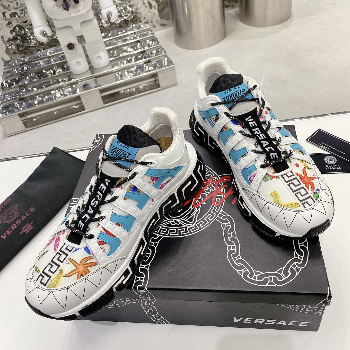 Versace Trigreca Sneakers  - PerfectKickZ