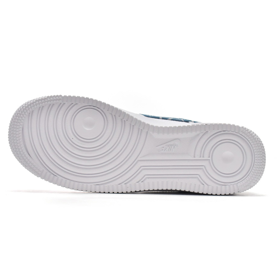 Nike Air Force 1 Low Blue Paisley Sneaker   DH4406-100 - PerfectKickZ