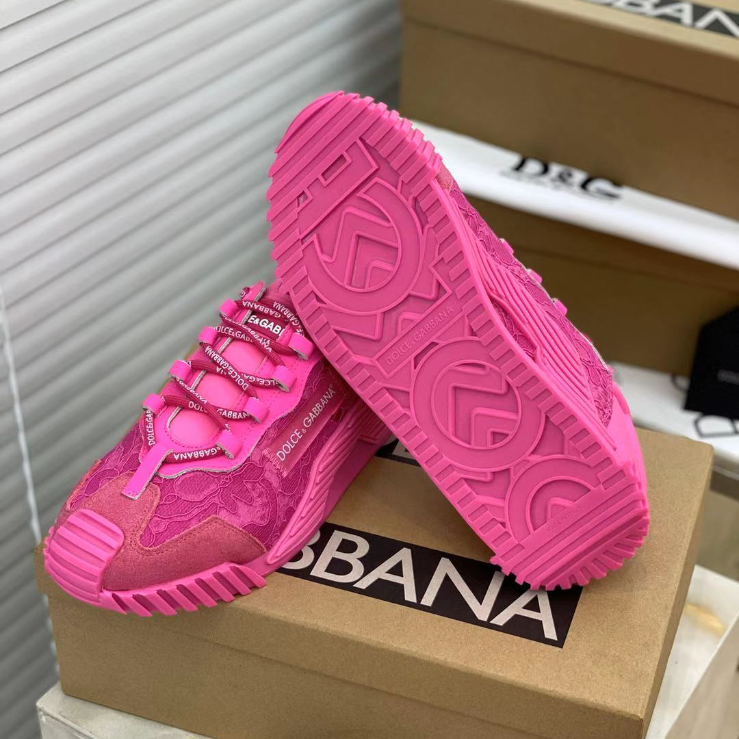 Dolce & Gabbana NS1 Slip On Sneakers In Mixed Materials  - PerfectKickZ
