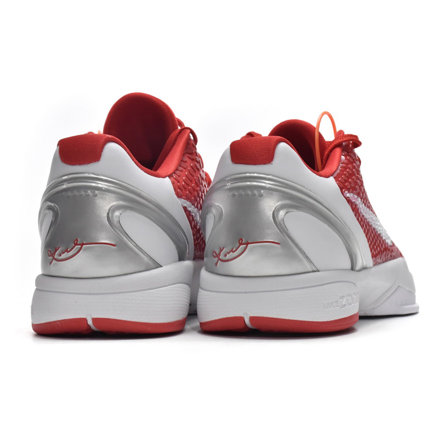 Nike Zoom Kobe VI TB Red Sneaker    454142-600 - PerfectKickZ