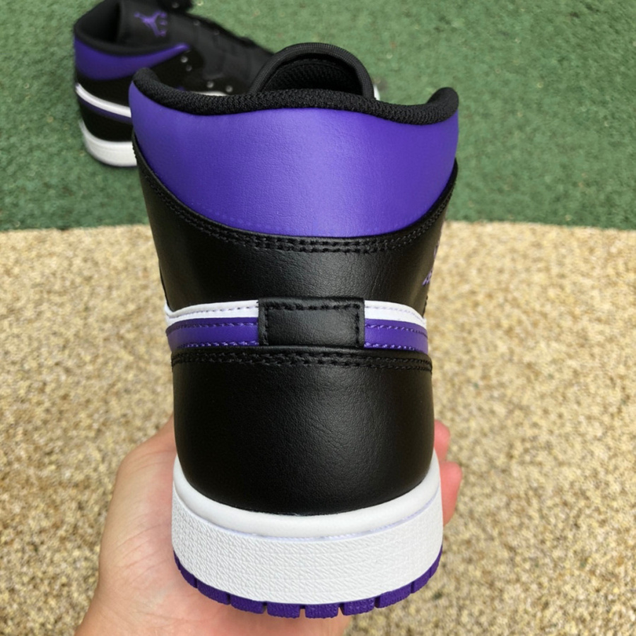 Air Jordan 1 Mid AJ1 Sneaker  554724-095 - PerfectKickZ