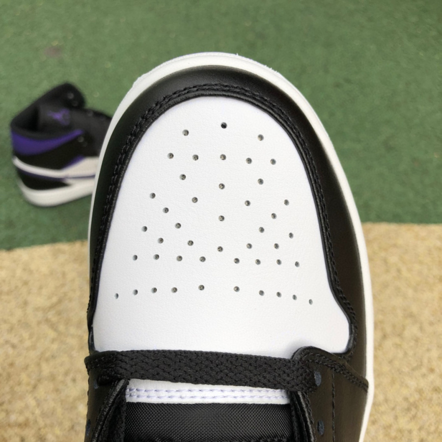 Air Jordan 1 Mid AJ1 Sneaker  554724-095 - PerfectKickZ