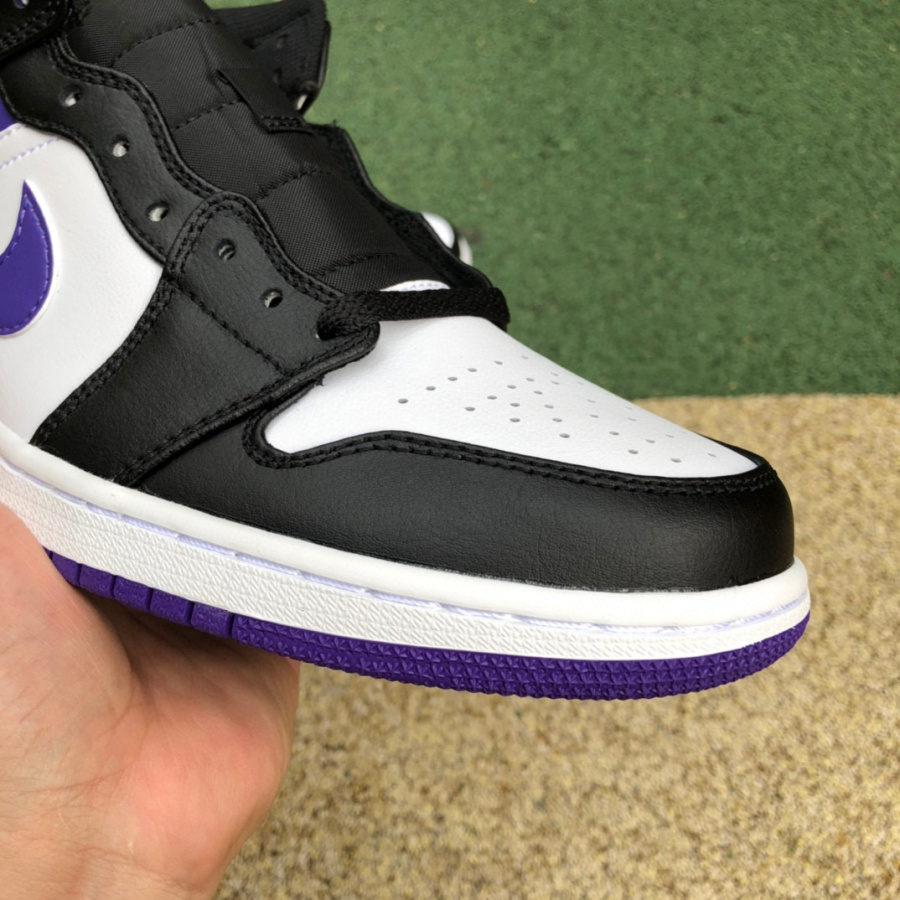 Air Jordan 1 Mid AJ1 Sneaker  554724-095 - PerfectKickZ
