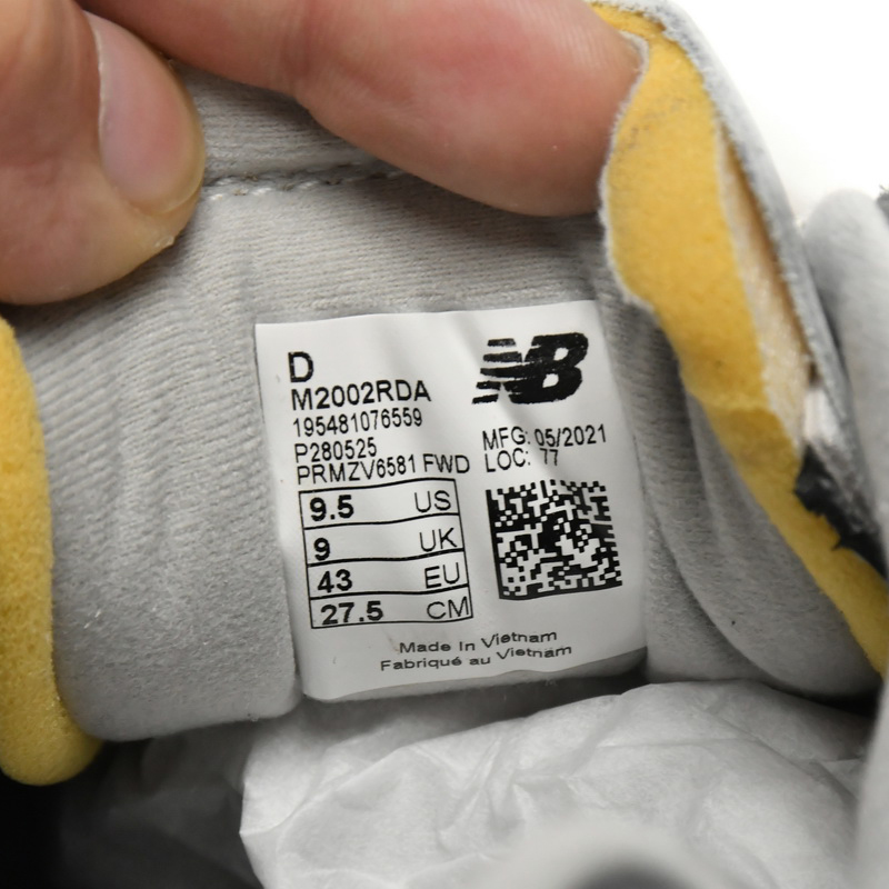 New Balance 2002R Cloud Ash Sneakers   M2002RDA  - PerfectKickZ