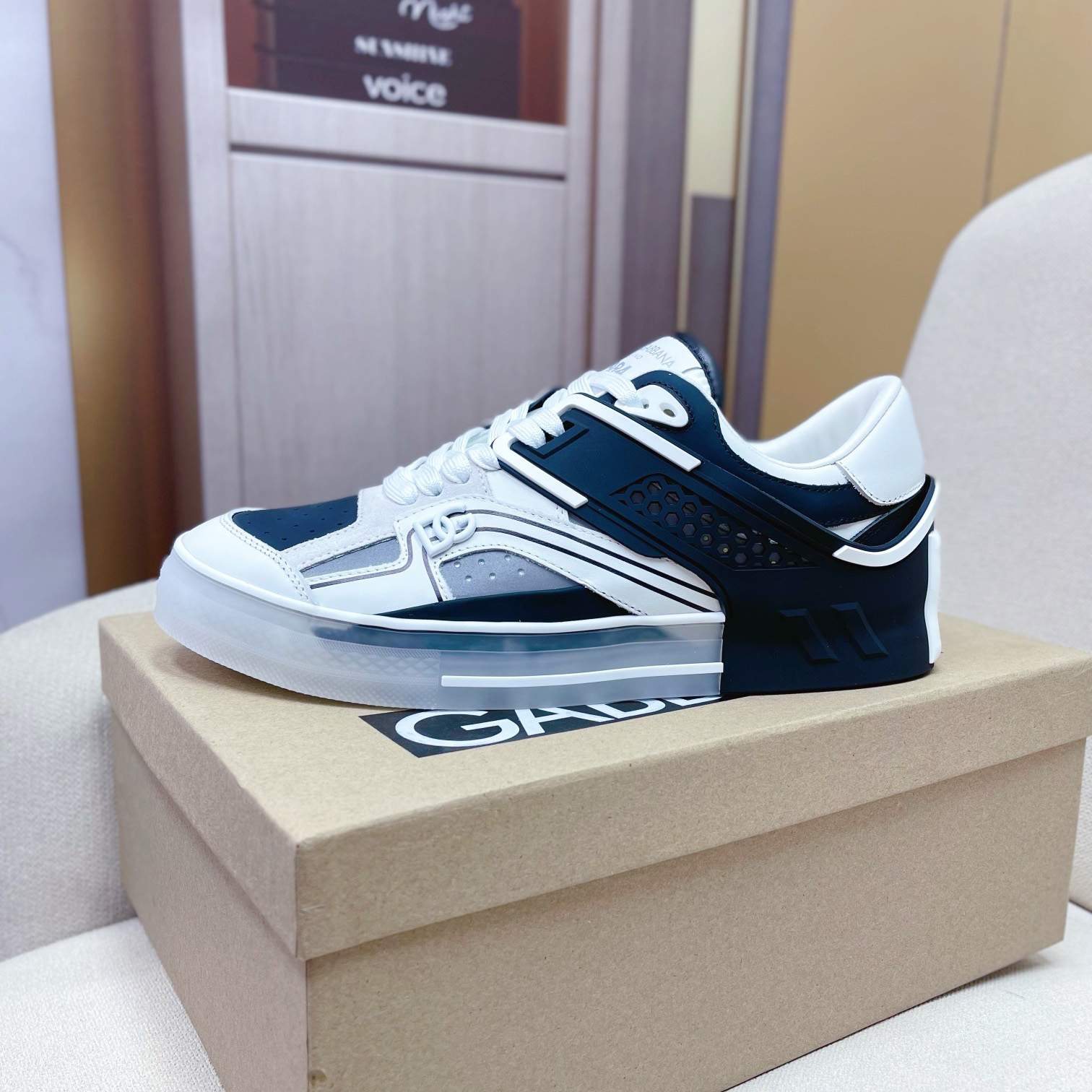 Dolce & Gabbana Calfskin Custom 2.Zero Sneakers - PerfectKickZ