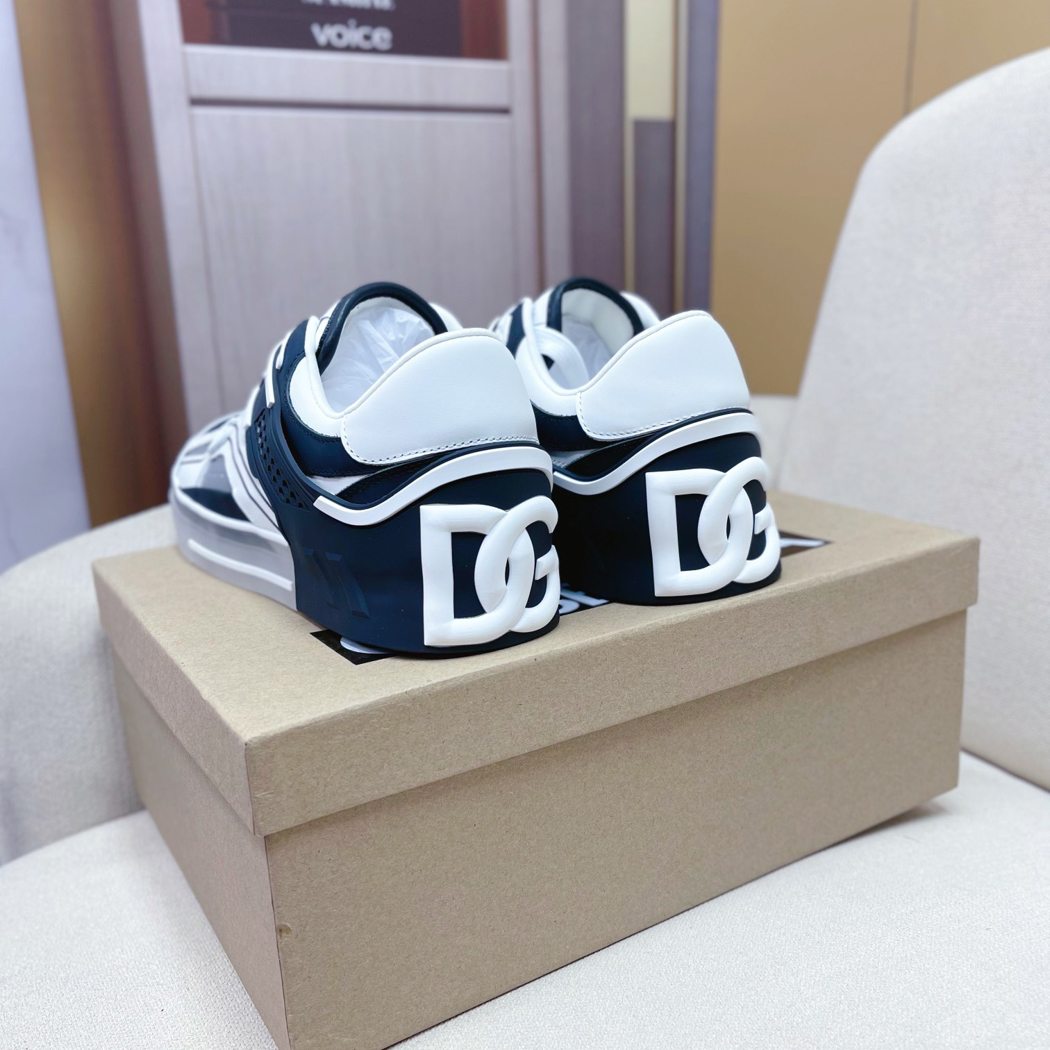 Dolce & Gabbana Calfskin Custom 2.Zero Sneakers - PerfectKickZ