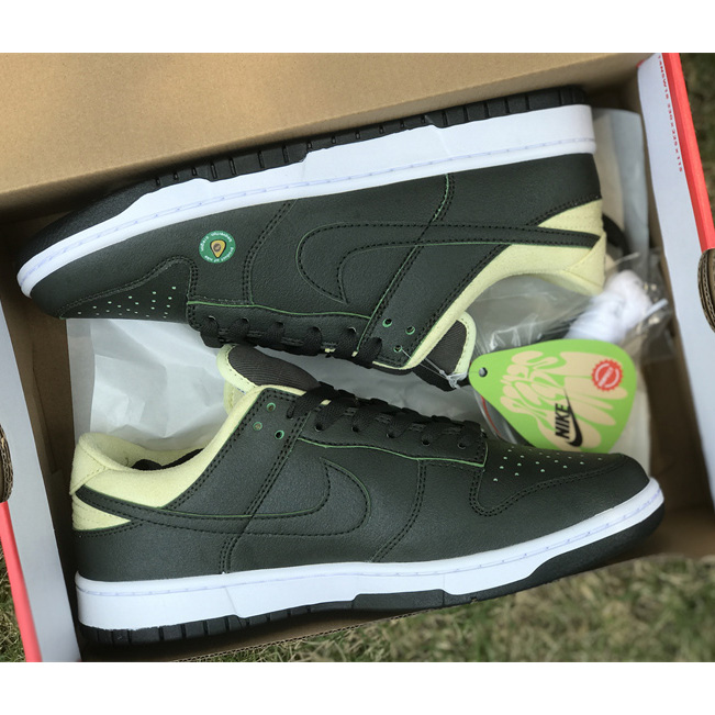 Nike Dunk Low “Avocado” Sneaker   DM7606-300 - PerfectKickZ