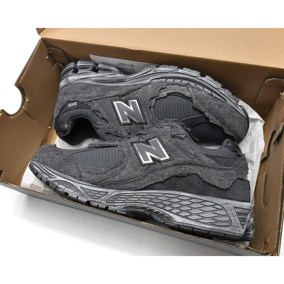New Balance 2002R Phantom Black Sneakers   M2002RDB   - PerfectKickZ