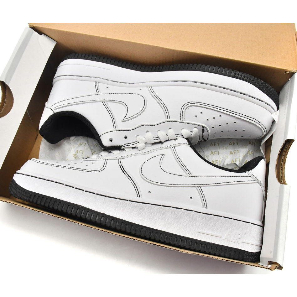 Nike Air Force 1 Low Contrast Stitch Sneaker  CV1724-104 - PerfectKickZ