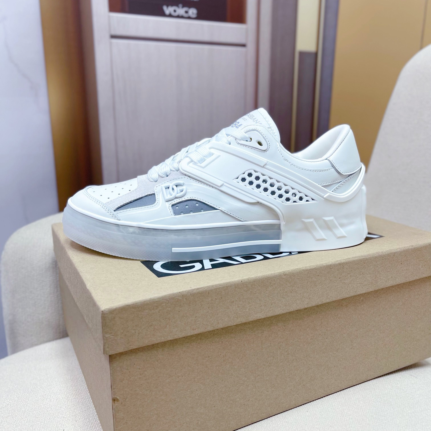 Dolce & Gabbana Calfskin Custom 2.Zero Sneakers - PerfectKickZ