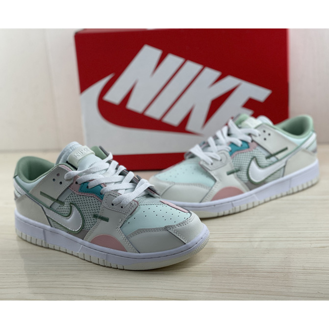 Nike Dunk Low Scrap “Phantom” Sneaker   DM0802-001  - PerfectKickZ