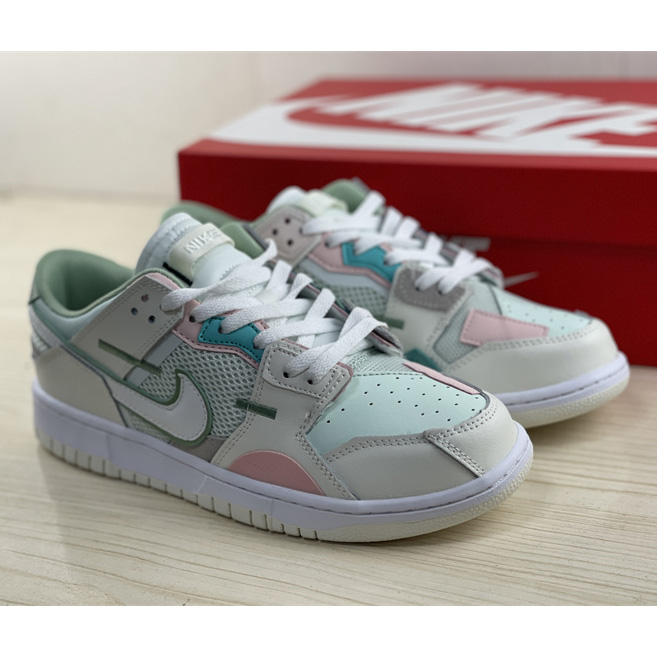 Nike Dunk Low Scrap “Phantom” Sneaker   DM0802-001  - PerfectKickZ